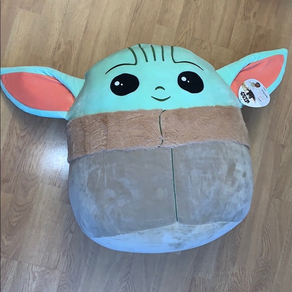 Squishmallows Other - NWT Baby Yoda "The Child" 20" Squishmallow Plush
